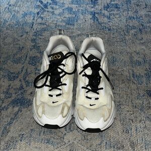 Nike Air Max 200 White and Black Sneakers